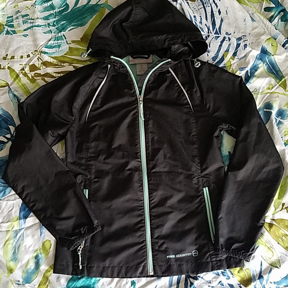 ⚡Sale⚡Black Free Country rain jacket
